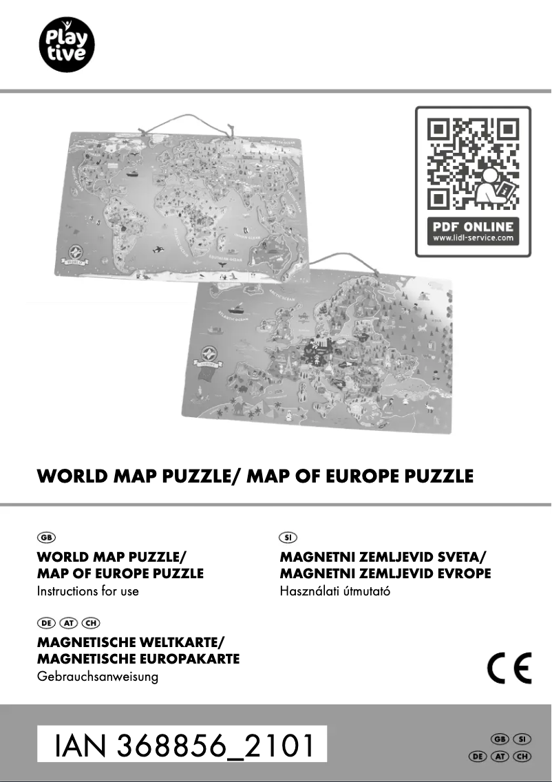 Page 1 de la notice Manuel utilisateur Playtive IAN 368856