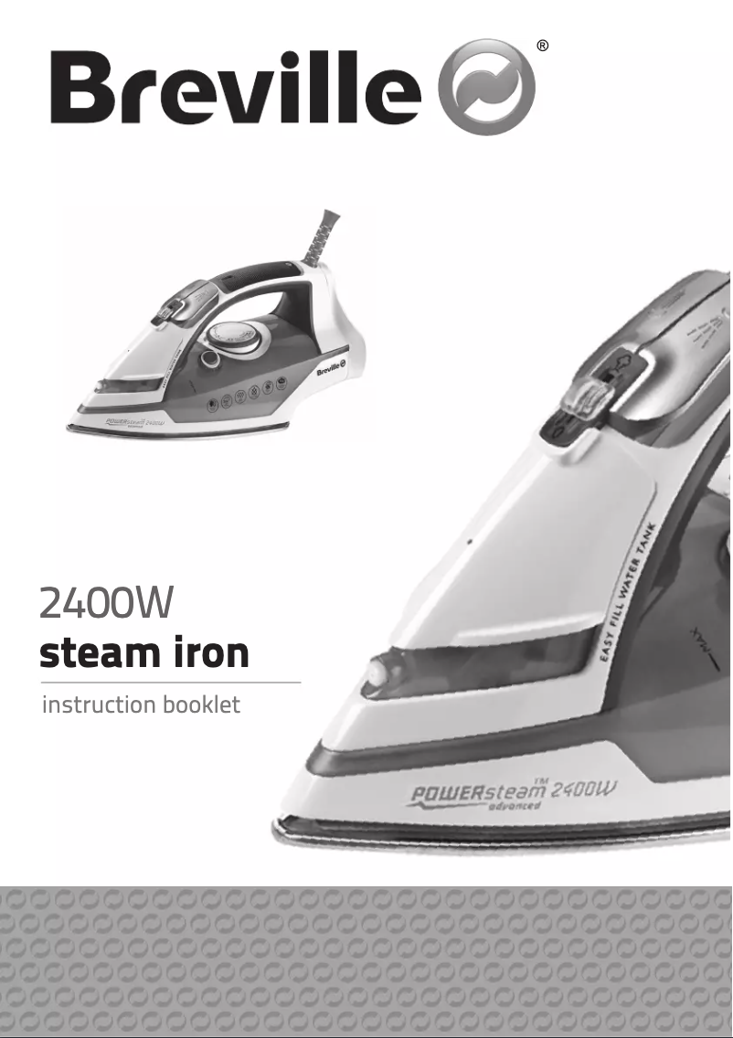 Page 1 de la notice Manuel utilisateur Breville VIN306