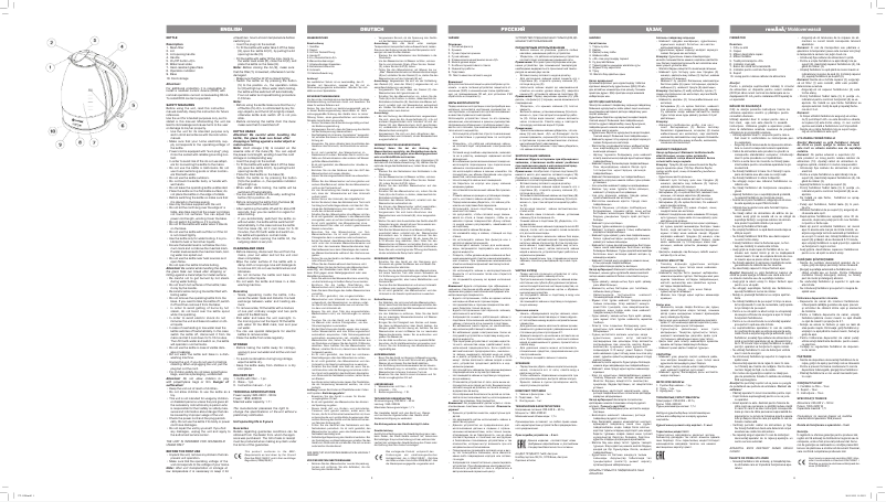 Page 1 de la notice Manuel utilisateur Vitek VT-1129 TR