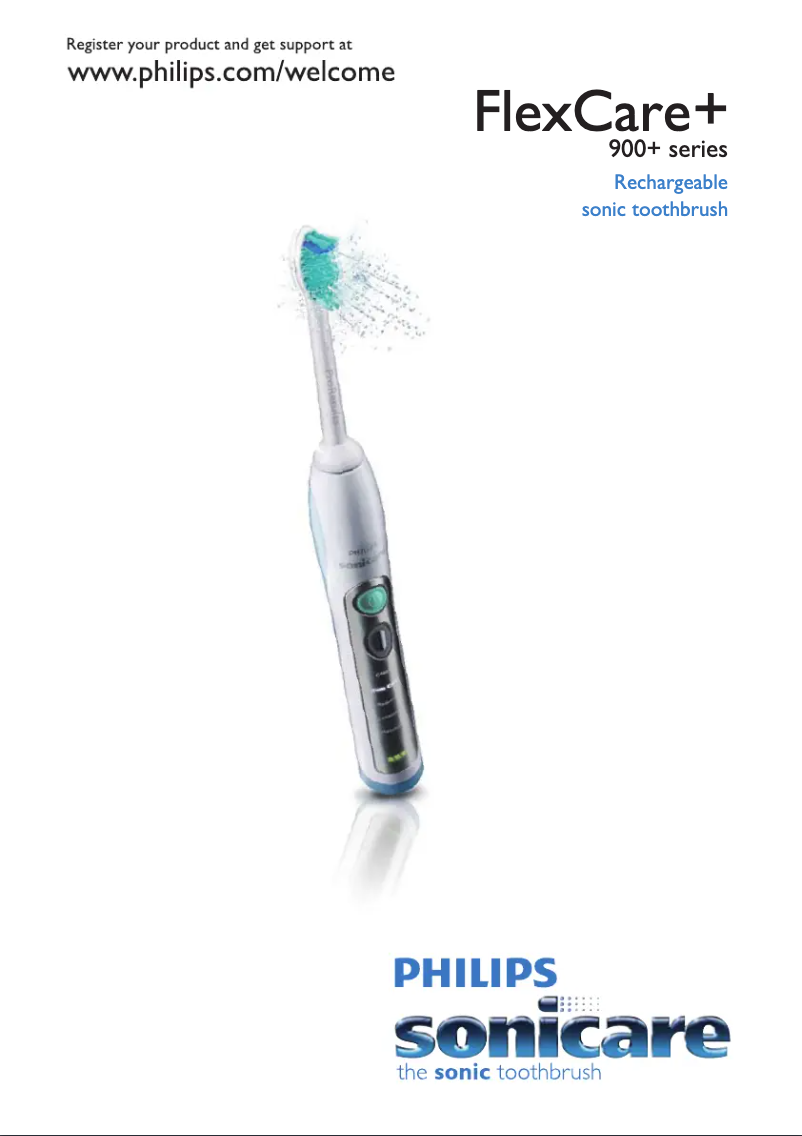Página 1 del manual Manual de usuario Philips Sonicare FlexCare HX6952