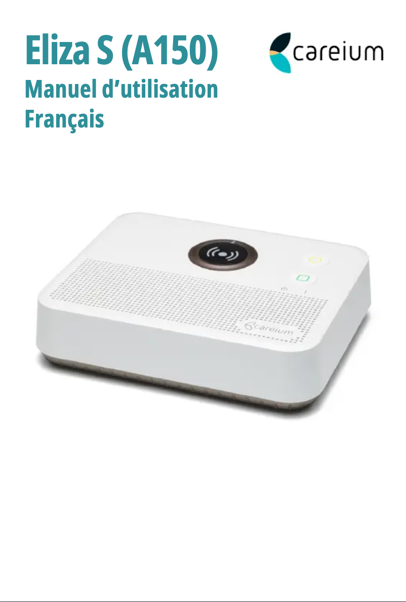 Page 1 de la notice Manuel utilisateur Doro Eliza A150