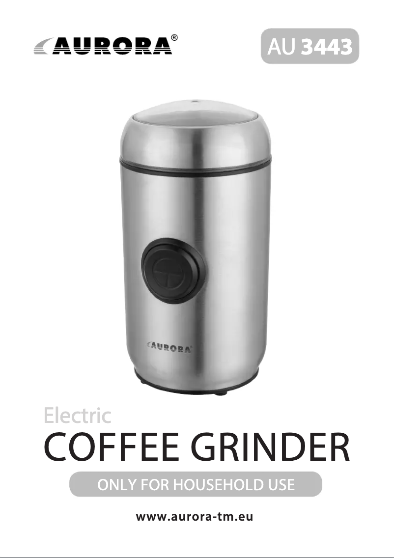 Page n°1 - Manuel utilisateur Aurora AU3443