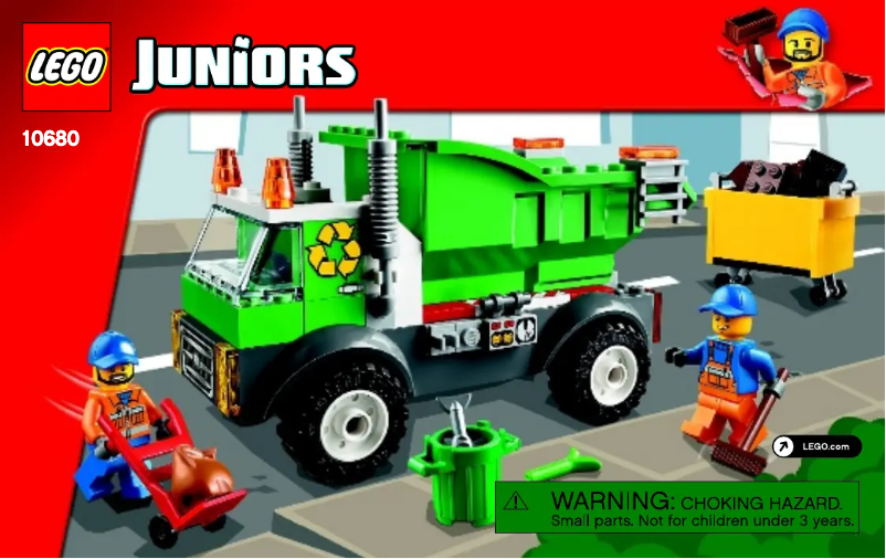 Page n°1 - Manuel utilisateur Lego Juniors 10680