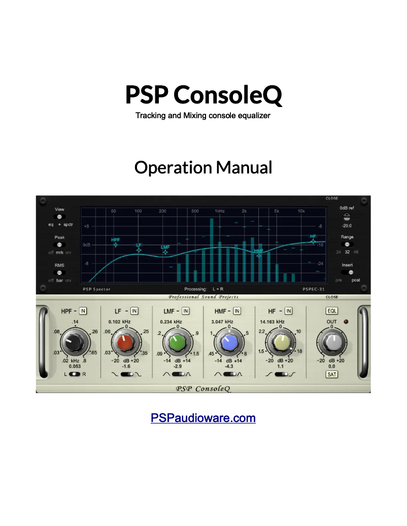 Image de la première page du manuel de l'appareil PSP ConsoleQ