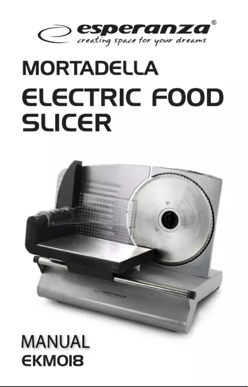Page 1 de la notice Manuel utilisateur Esperanza EKM018