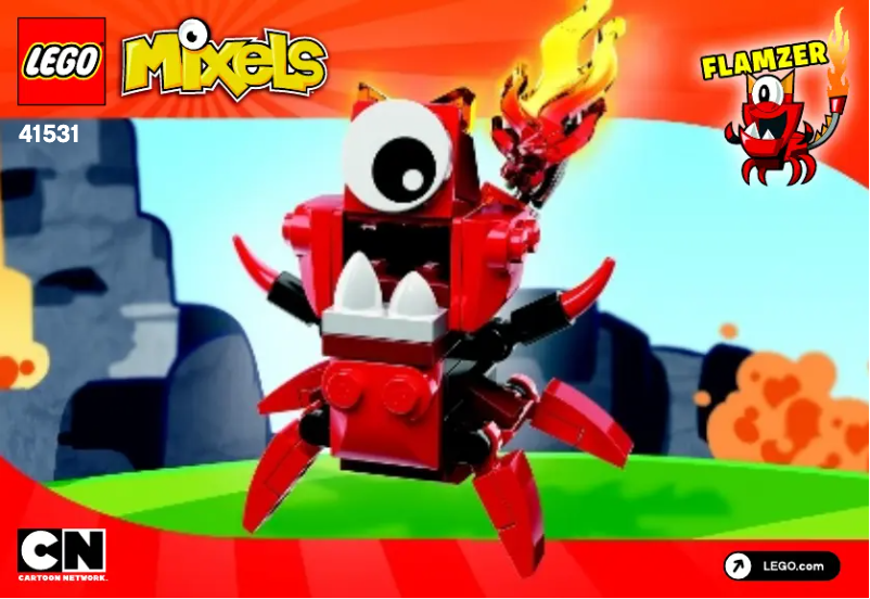 Page 1 de la notice Manuel utilisateur Lego Mixels 41531