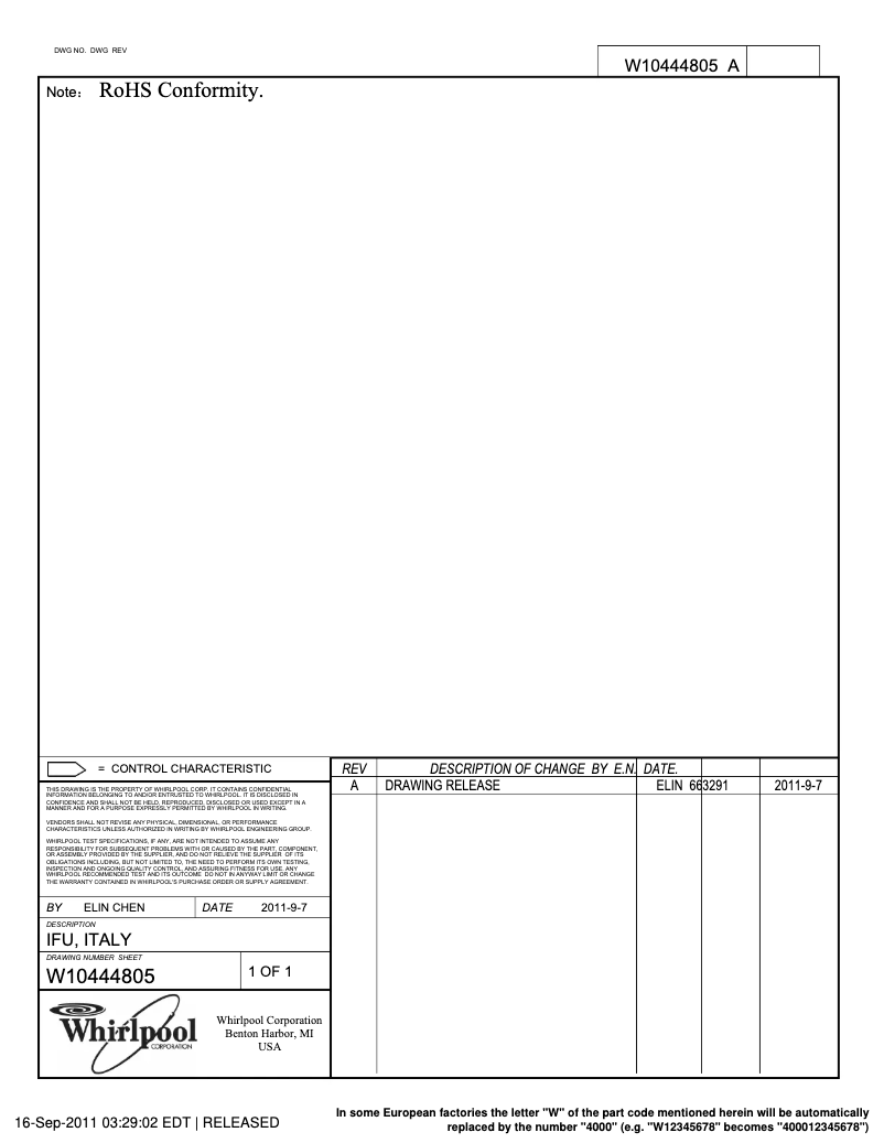 Image de la première page du manuel de l'appareil AWSE 7010