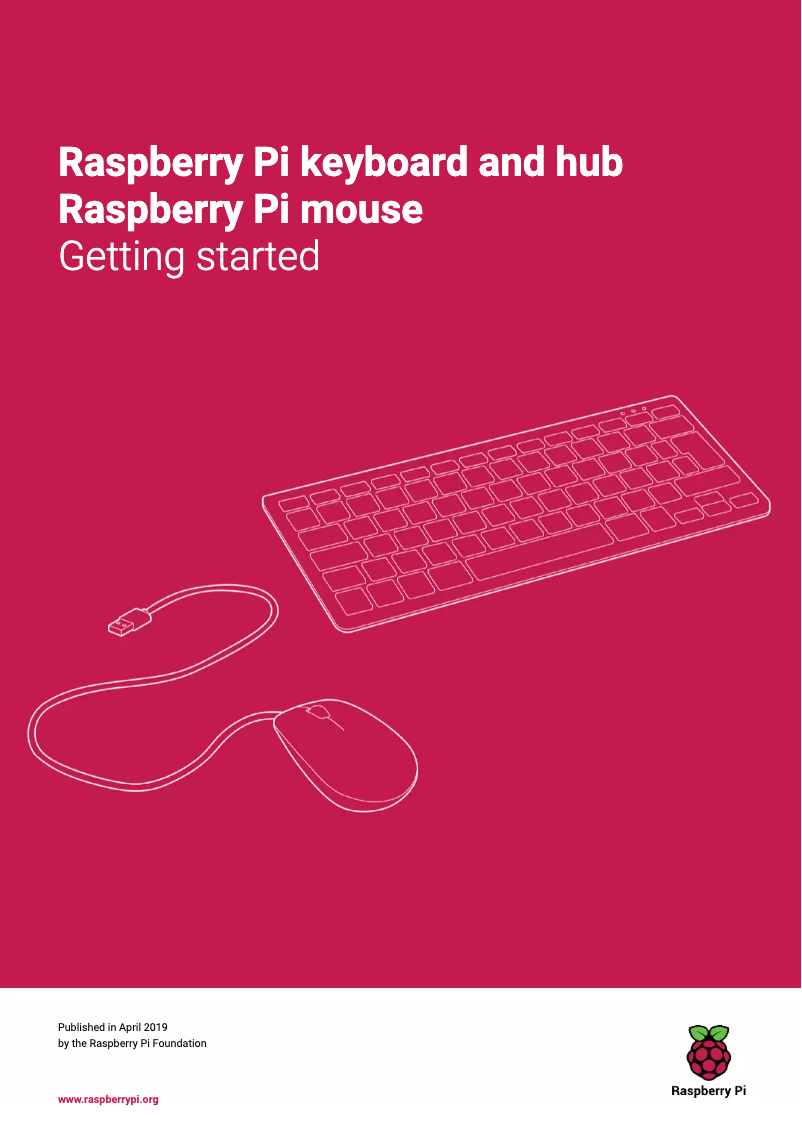 Page 1 de la notice Manuel utilisateur Raspberry Pi SC0198