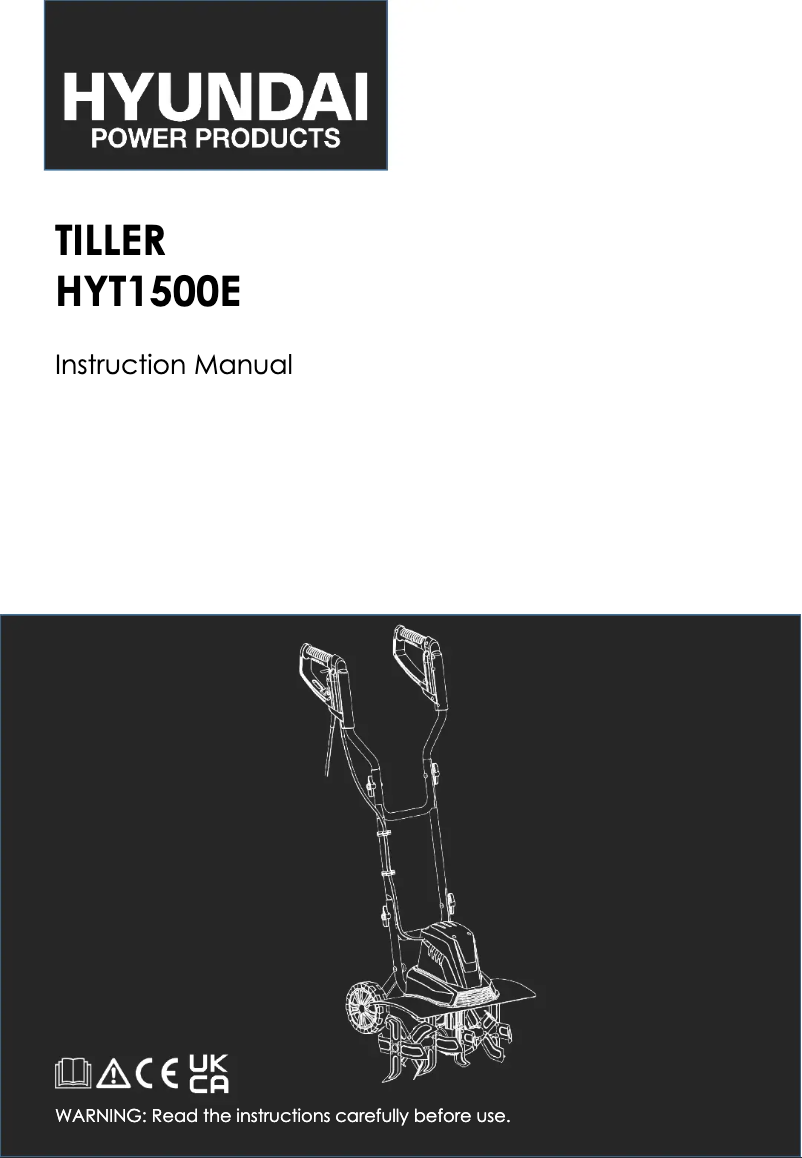 Image de la première page du manuel de l'appareil HYT1500E