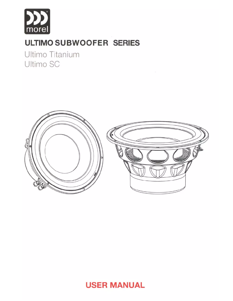 Image de la première page du manuel de l'appareil Ultimo Titanium 804
