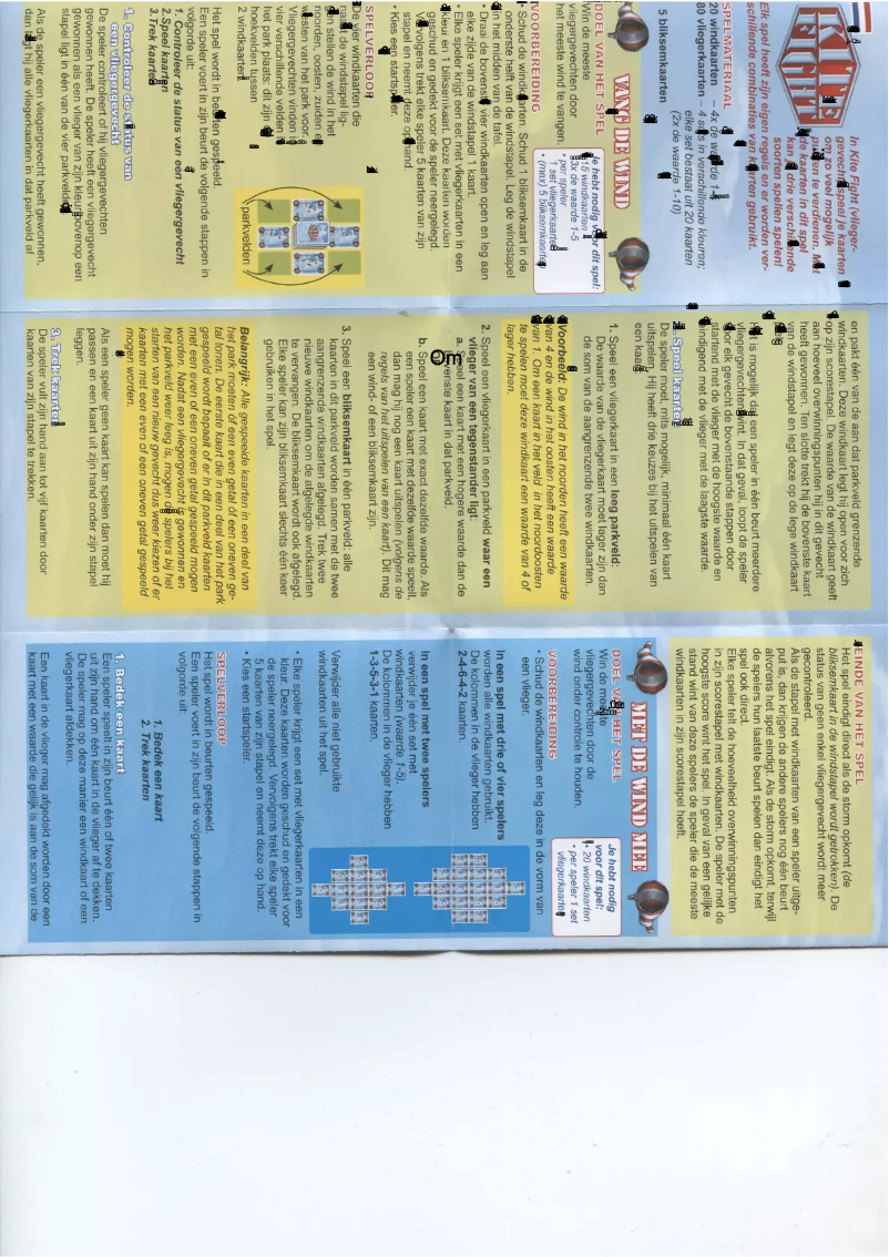 Image de la première page du manuel de l'appareil Kite Fight