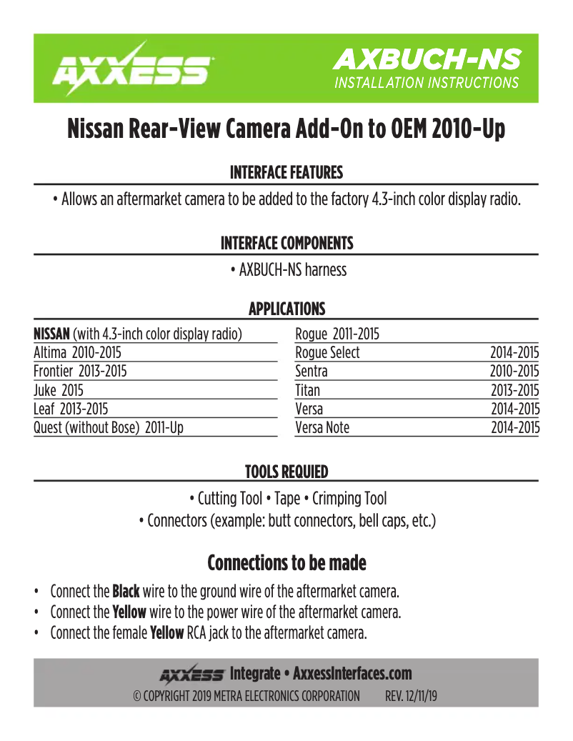 Page 1 de la notice Manuel utilisateur AXESS AXBUCH-NS