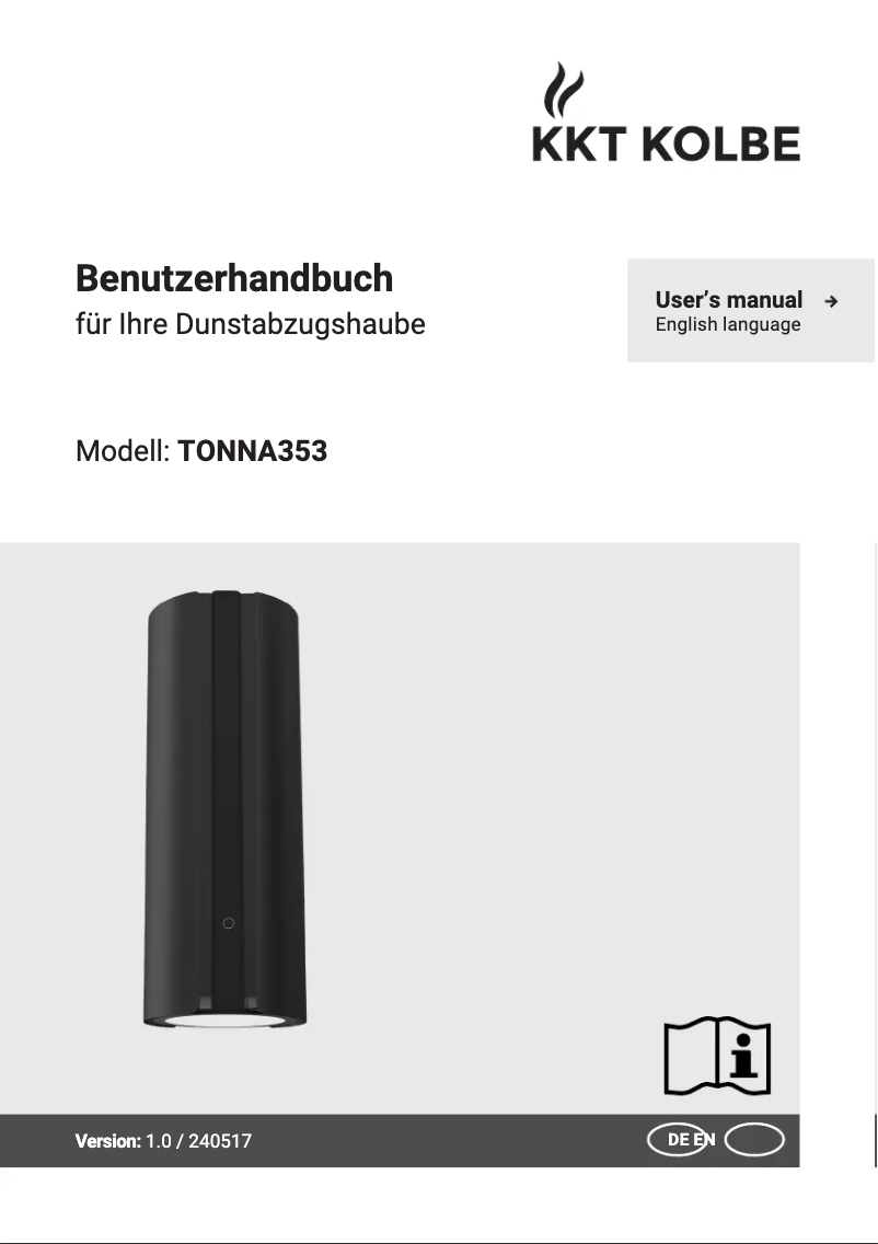 Image de la première page du manuel de l'appareil TONNA353