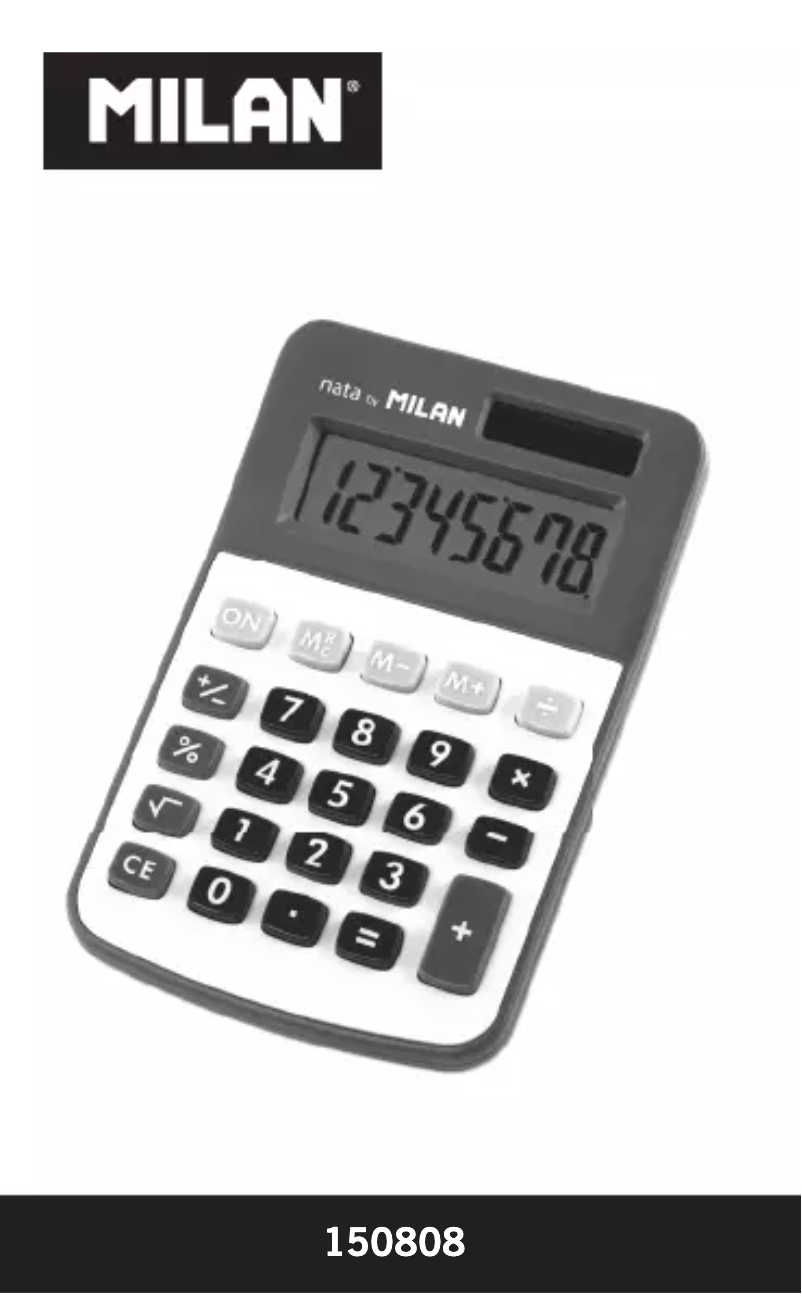 Page 1 de la notice Manuel utilisateur Milan 150808