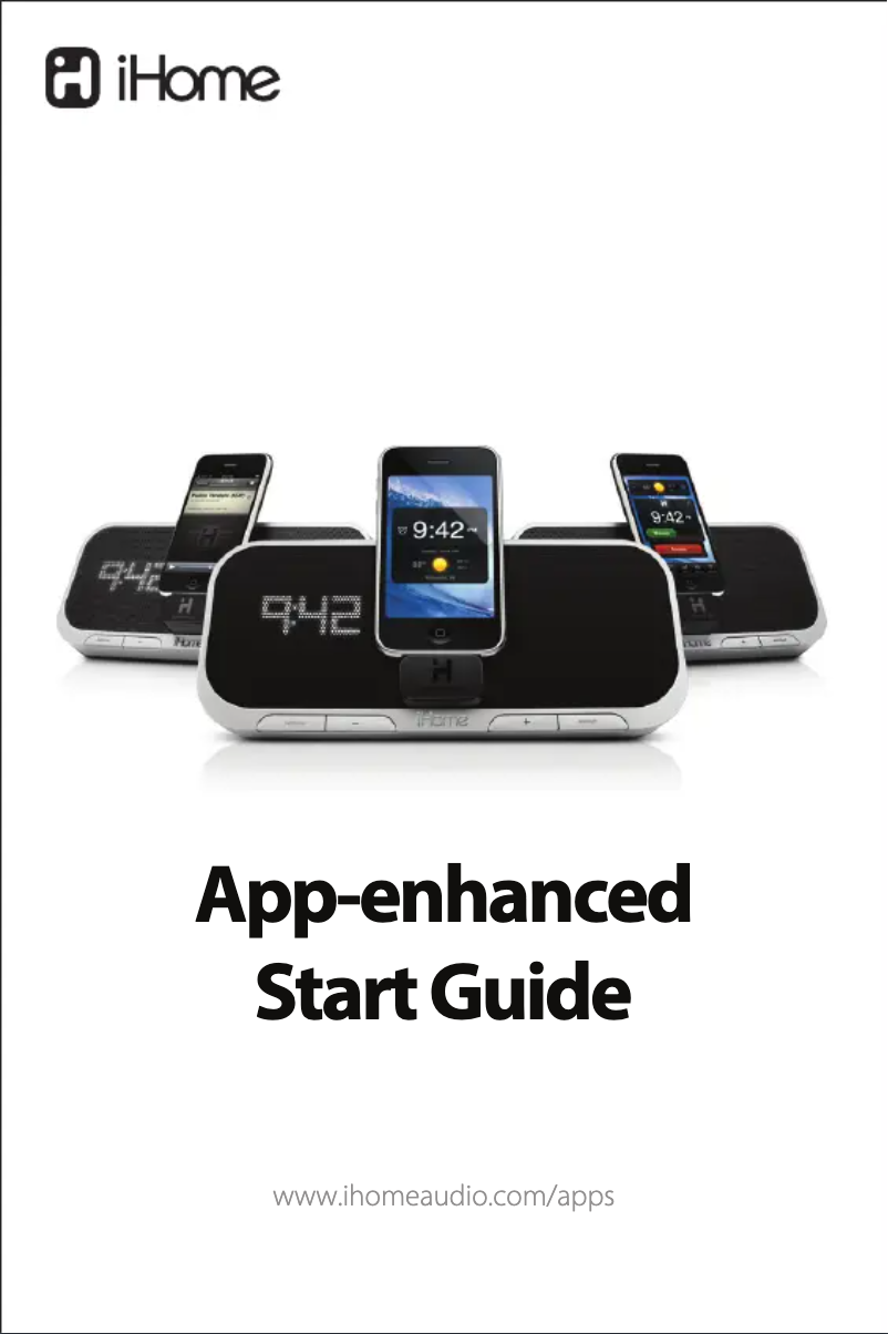 Página 1 del manual Manual de usuario iHome Connect