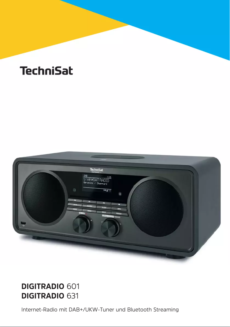 Image de la première page du manuel de l'appareil DigitRadio 601