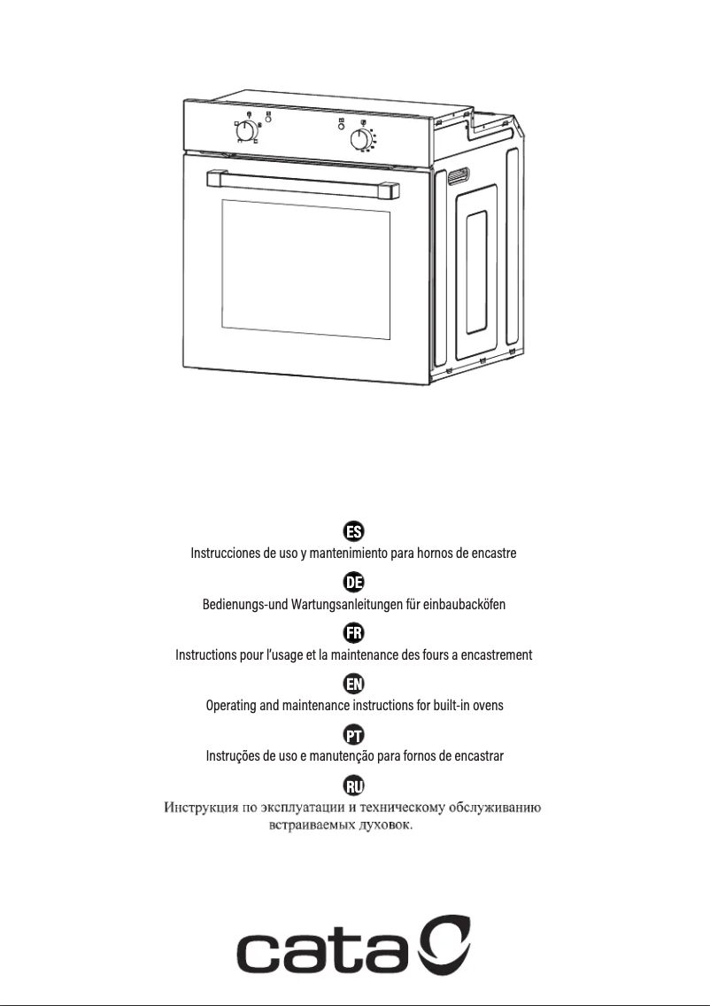 Page 1 de la notice Manuel utilisateur CATA MD 6106 X