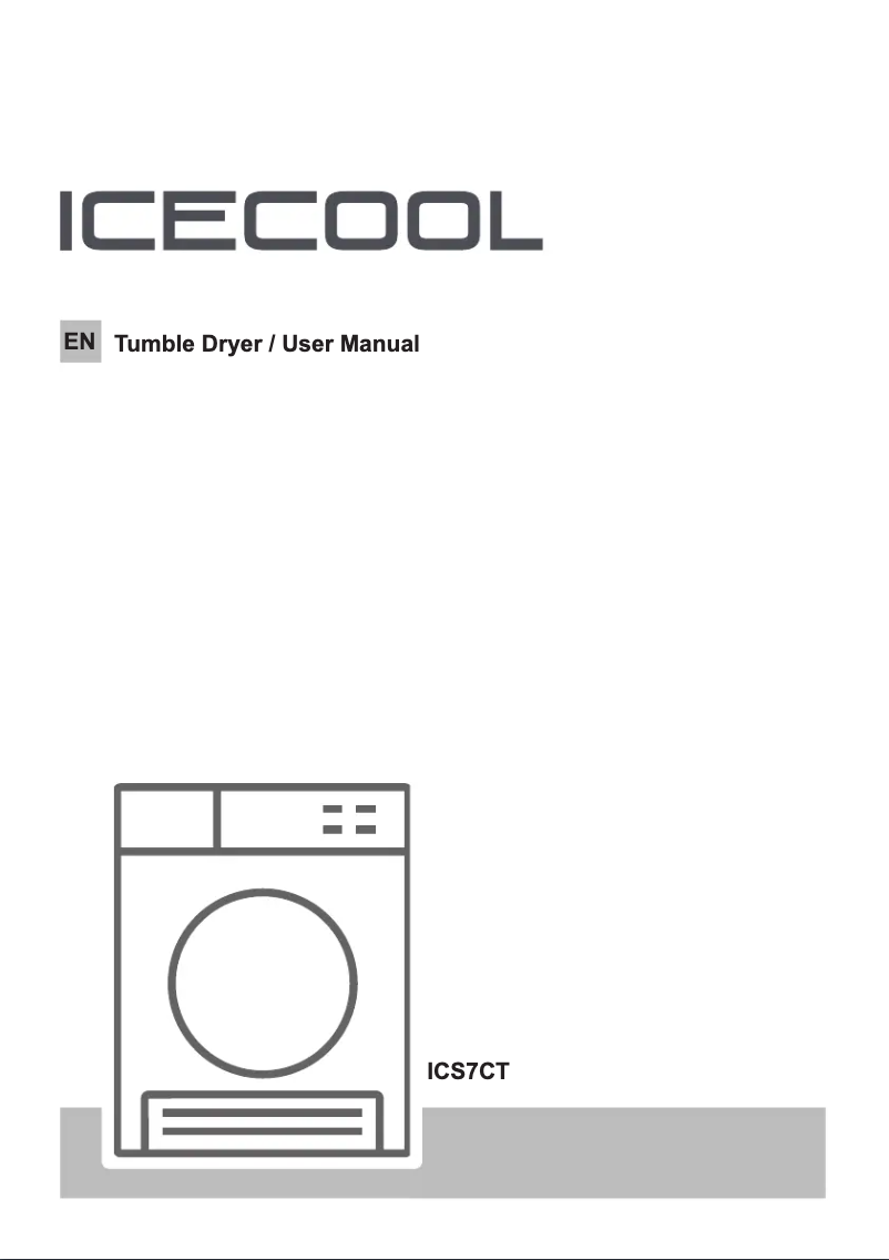 Página 1 del manual Manual de usuario Icecool ICS7CT