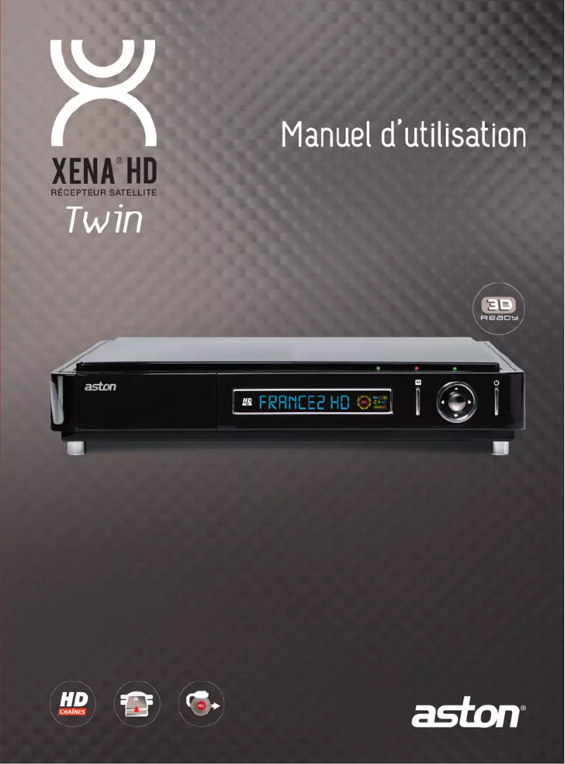 Page n°1 - Manuel utilisateur Aston Xena HD