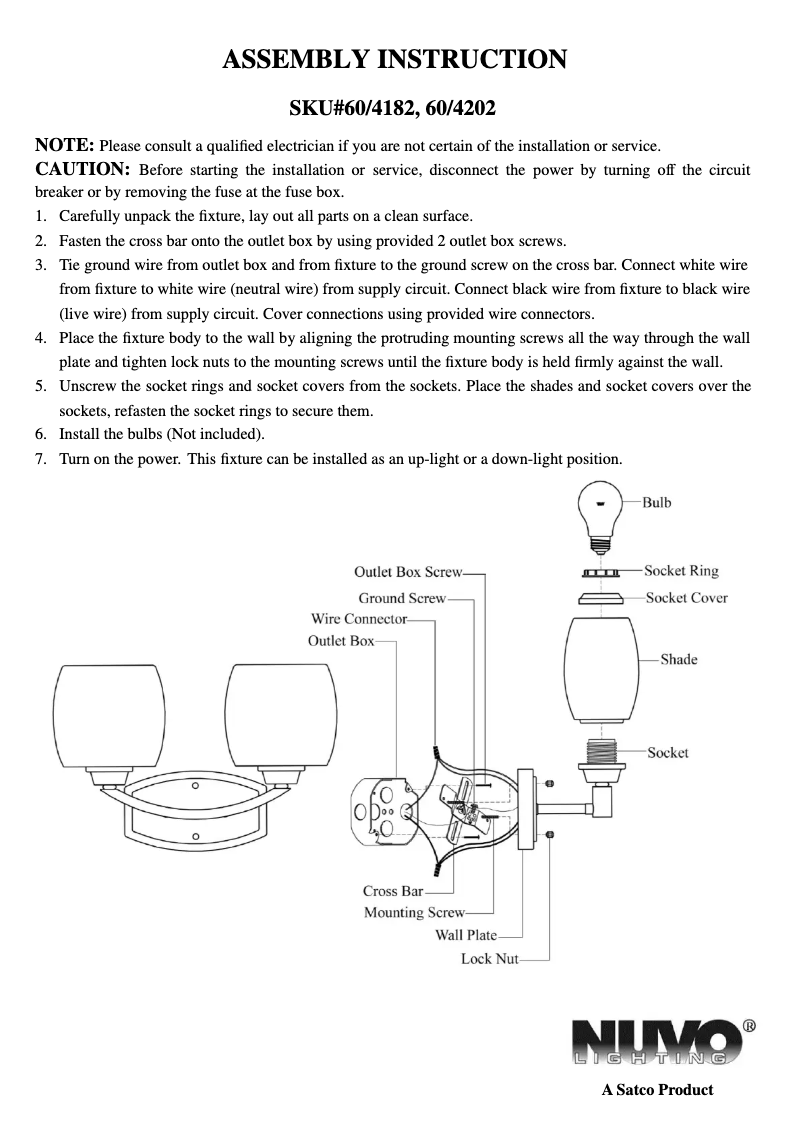 Página 1 del manual Manual de usuario NUVO Helium 60/4182