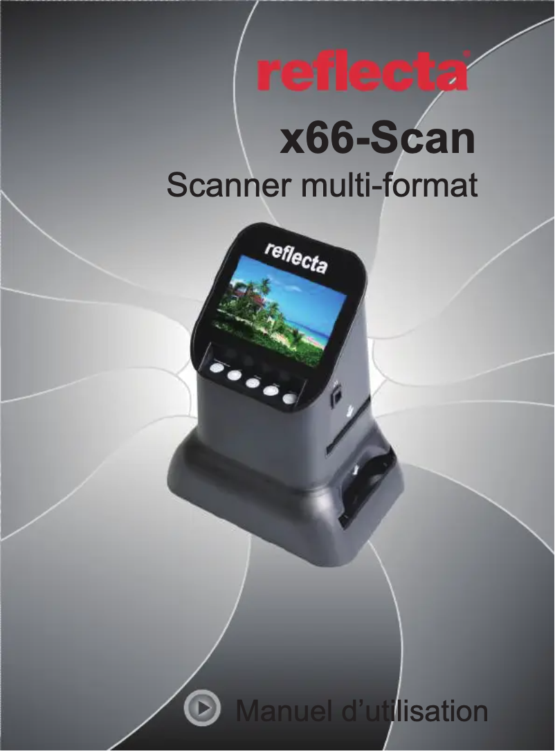 Page 1 de la notice Manuel utilisateur Reflecta x66-Scan