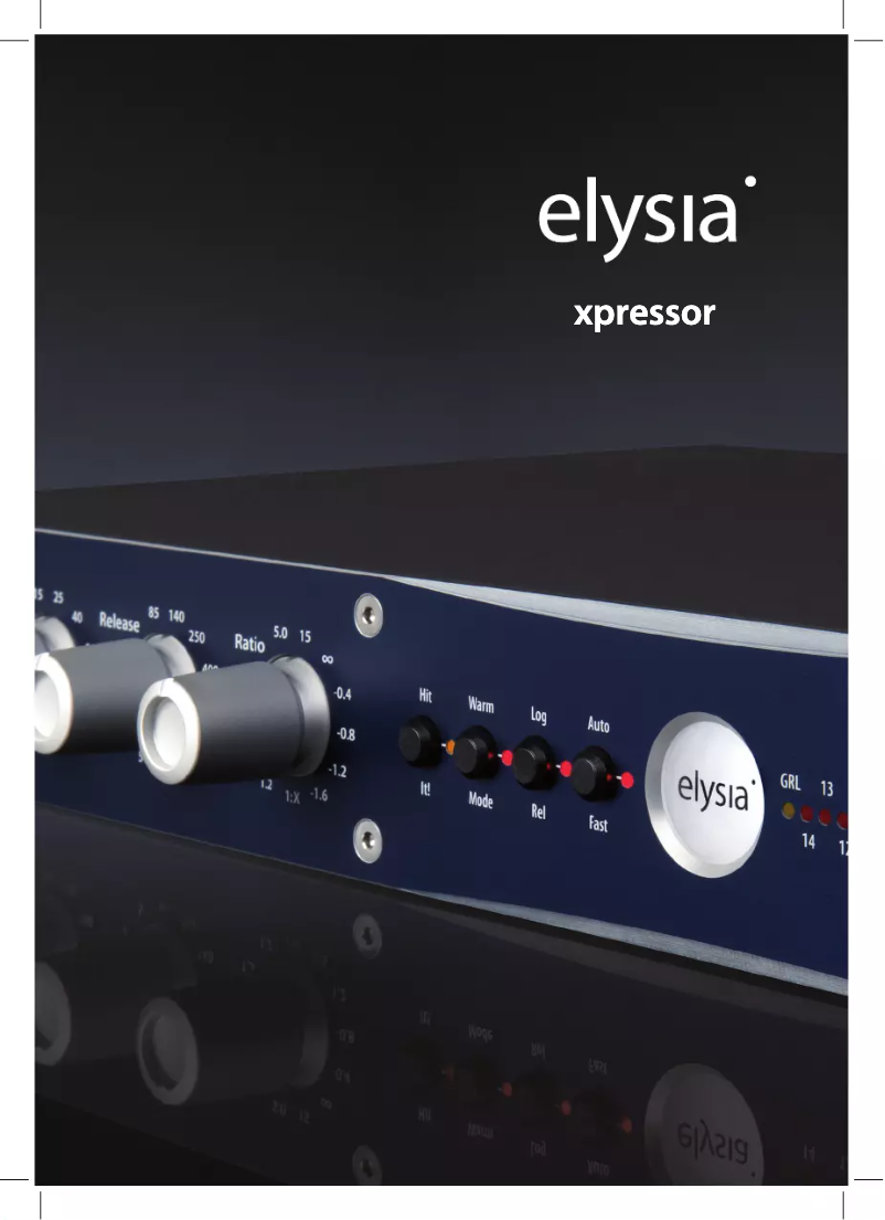 Imagen de la primera página del manual del dispositivo xpressor