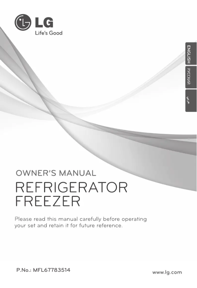 Página 1 del manual Manual de usuario LG GR-B389SLCK