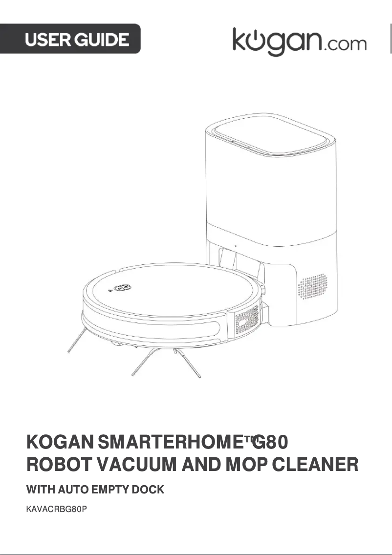 Page n°1 - Manuel utilisateur Kogan KAVACRBG80P