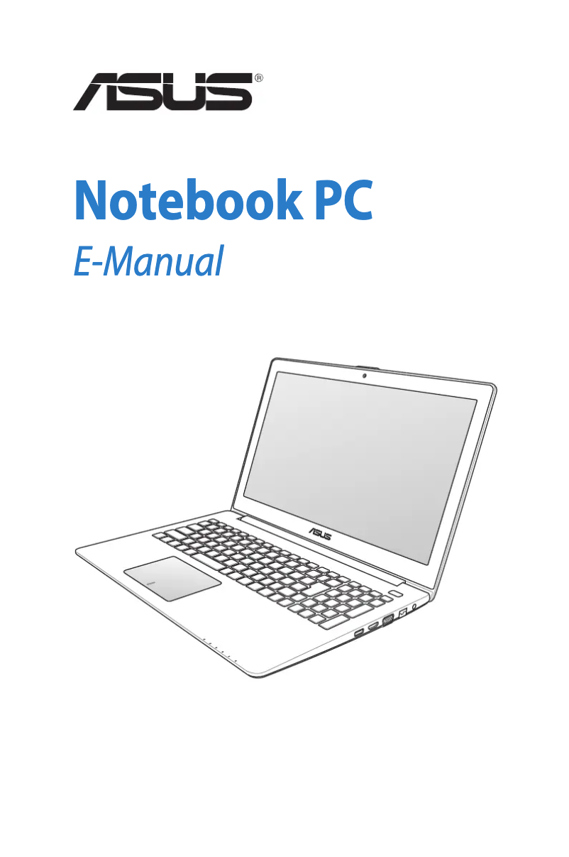 Image de la première page du manuel de l'appareil VivoBook 300CA