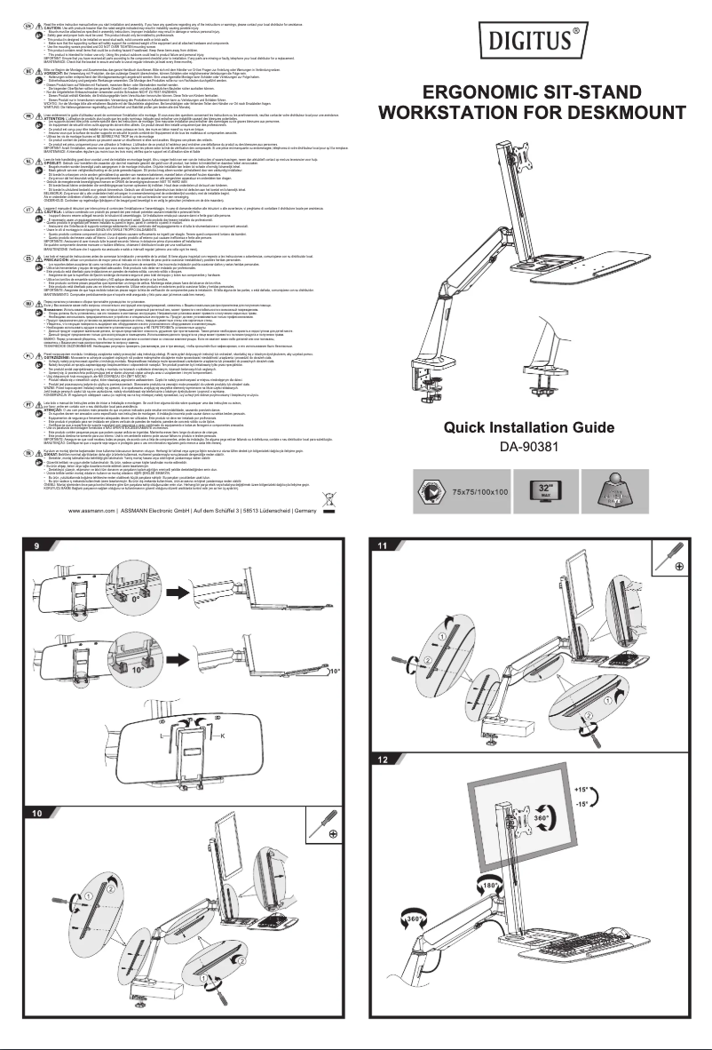 Image de la première page du manuel de l'appareil DA-90381