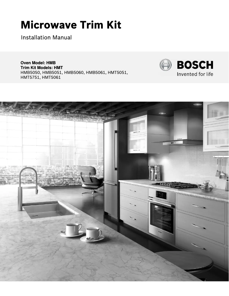 Page 1 de la notice Manuel utilisateur Bosch HMB5051