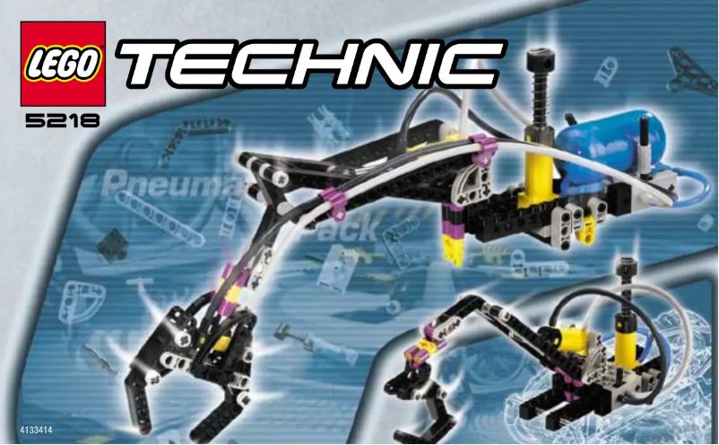 Page n°1 - Manuel utilisateur Lego Pneumatic Pack