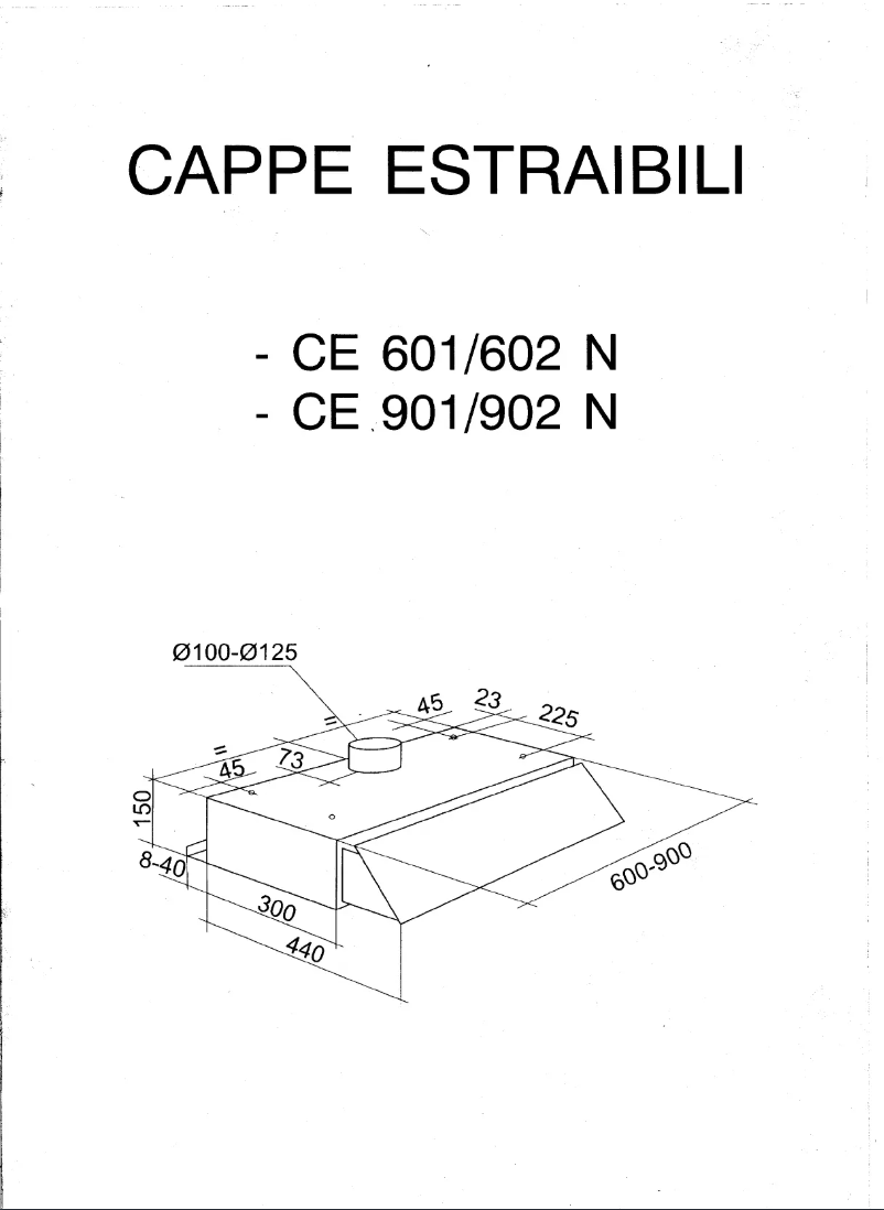 Page n°1 - Manuel utilisateur Rex CE902N