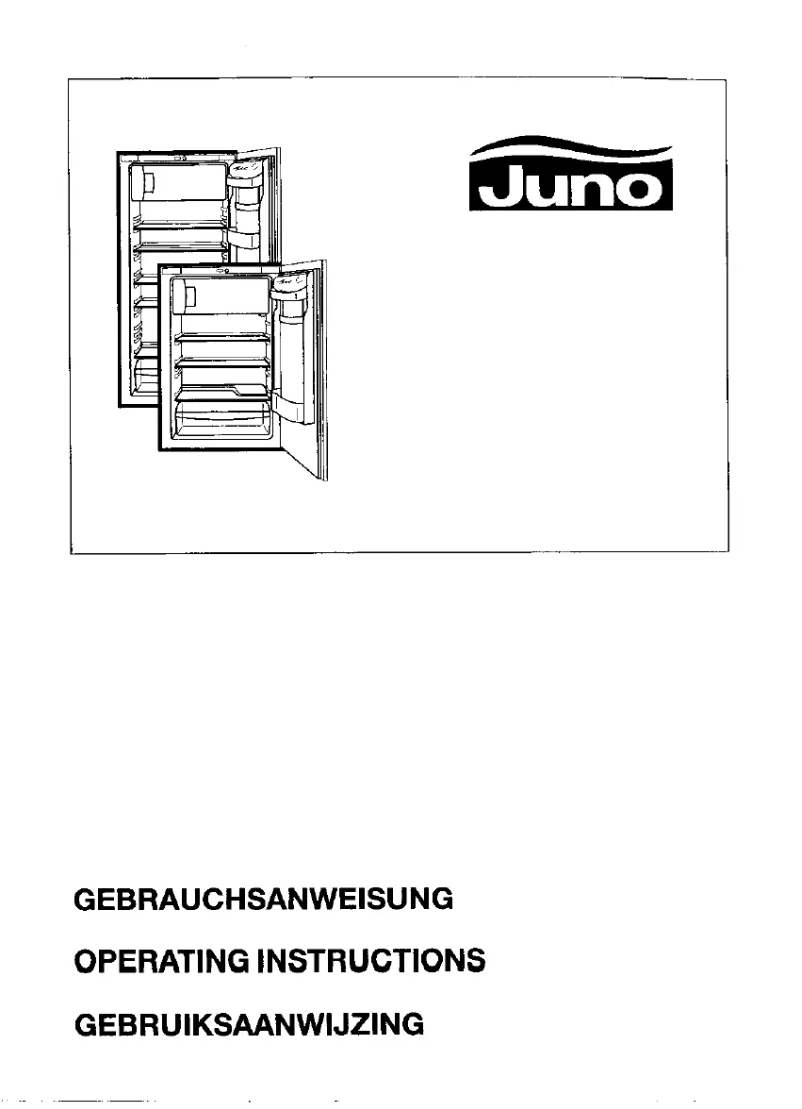 Page 1 de la notice Manuel utilisateur Juno JKI6430