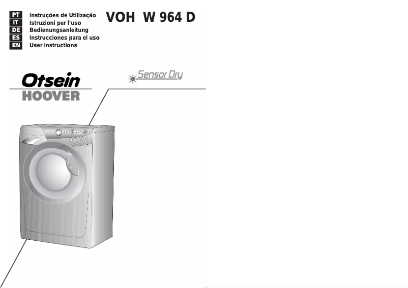 Image de la première page du manuel de l'appareil VOH W964D-37