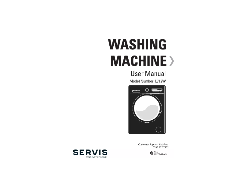 Page n°1 - Manuel utilisateur Servis L712W
