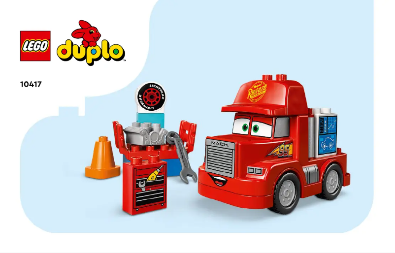 Image de la première page du manuel de l'appareil Duplo 10417
