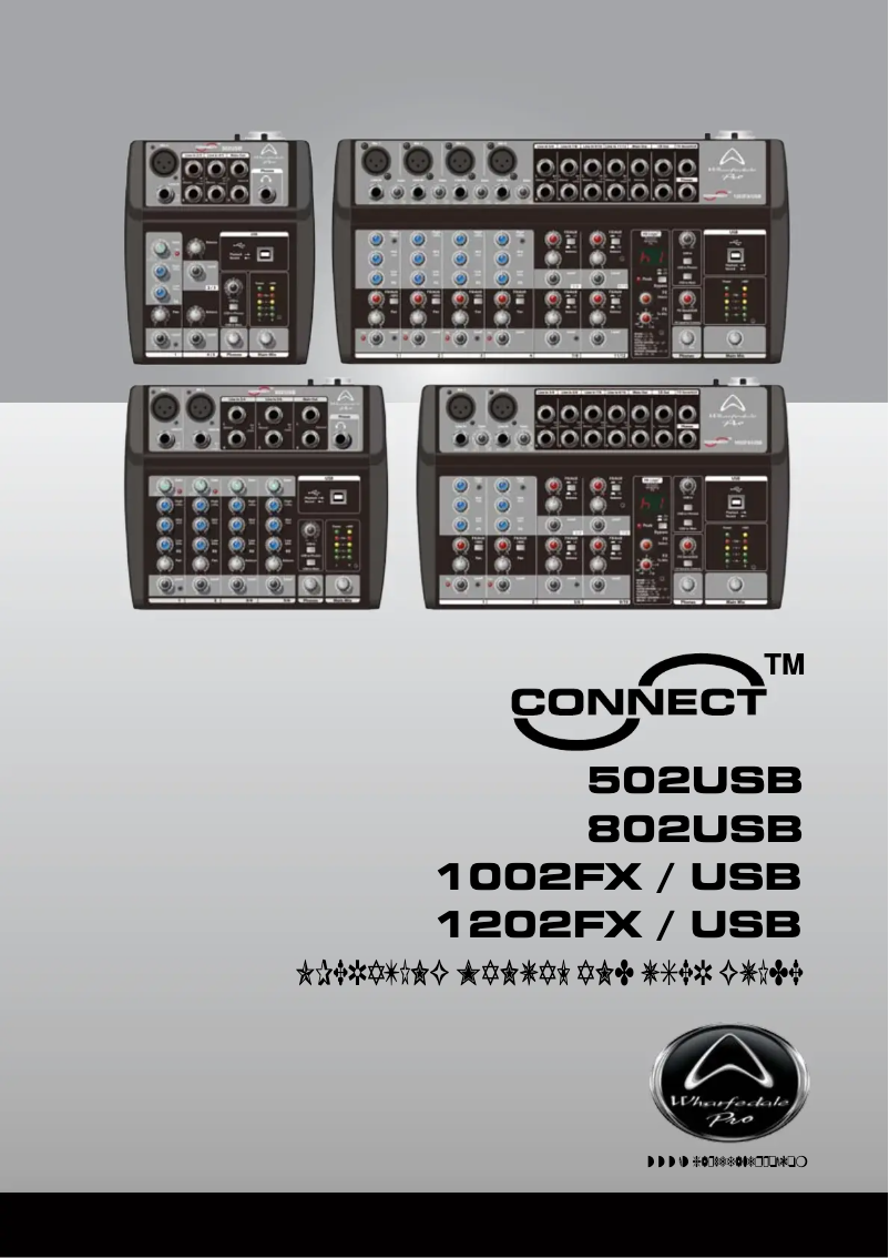 Page n°1 - Manuel utilisateur Wharfedale Connect 1002