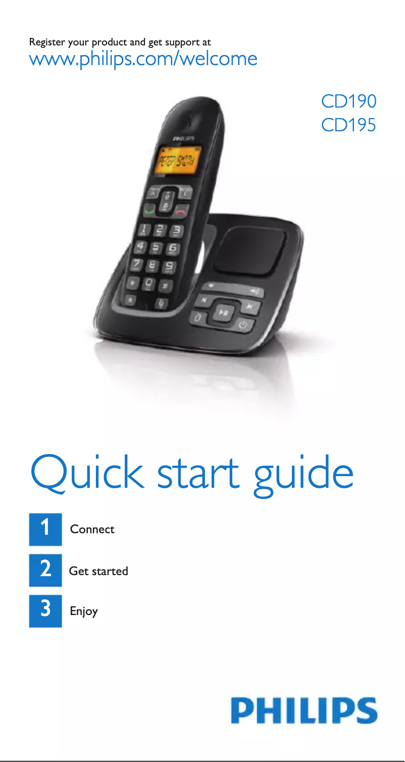 Image de la première page du manuel de l'appareil BeNear CD1954B