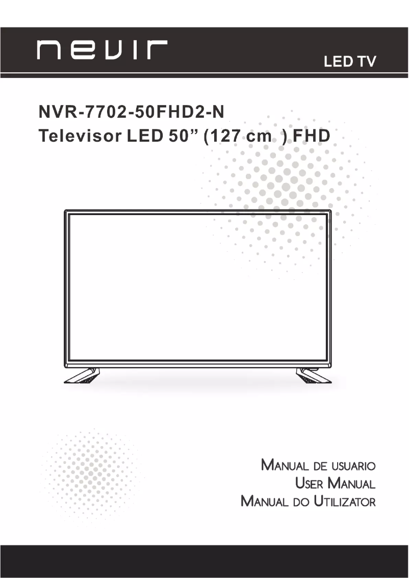 Page n°1 - Manuel utilisateur Nevir NVR-7702-50FHD2-N