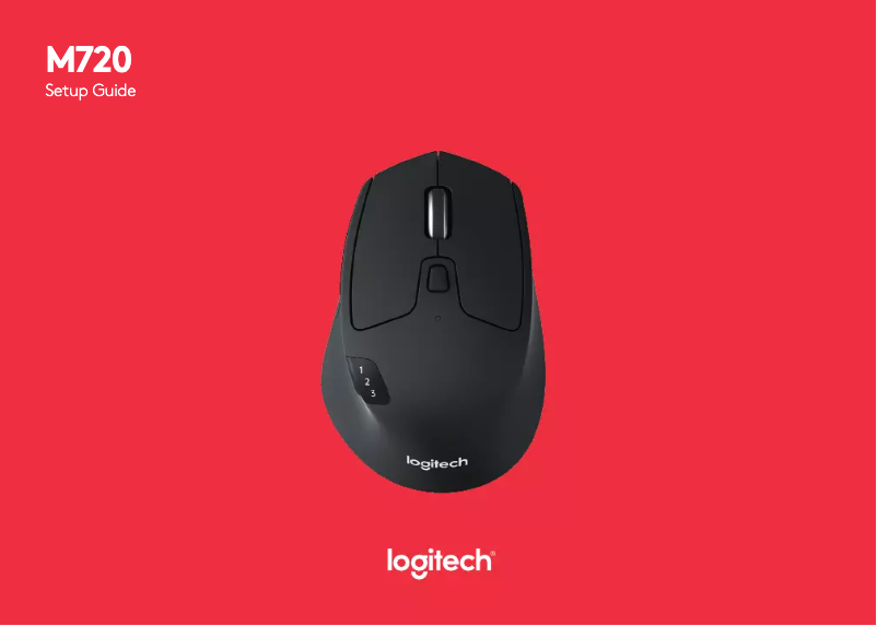 Página 1 del manual Manual de usuario Logitech M720