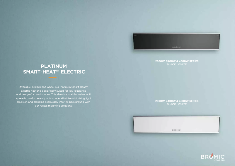 Page 1 of the manual User Manual Bromic Smart-Heat BH3622002