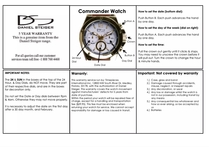 Image de la première page du manuel de l'appareil Commander