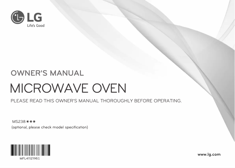 Página 1 del manual Manual de usuario LG MS2382B