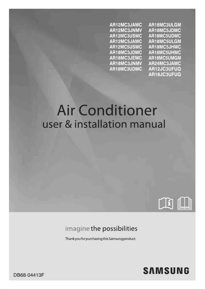 Image de la première page du manuel de l'appareil AR18MC5ULGMXNA