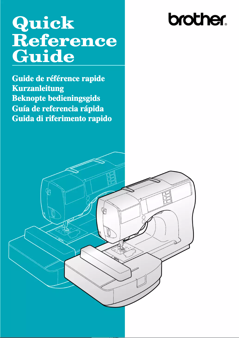 Page 1 de la notice Manuel utilisateur Brother SE-270D