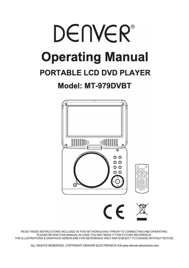 Página 1 del manual Manual de usuario Denver MT-979DVBT
