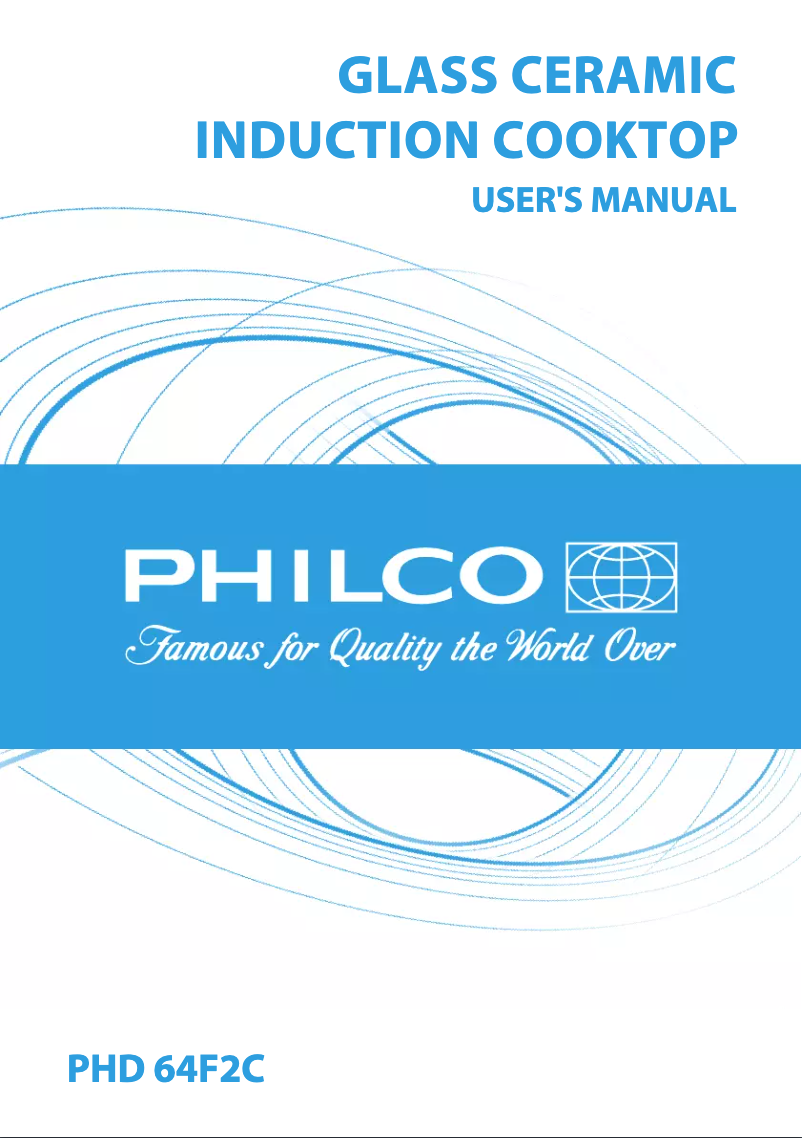 Page n°1 - Manuel utilisateur Philco PHD 64 F2C