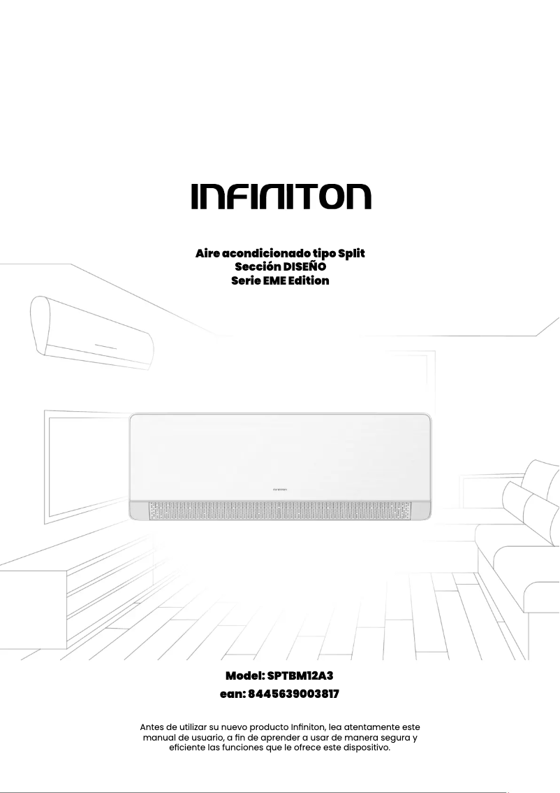Page n°1 - Manuel utilisateur Infiniton SPTBM12A3