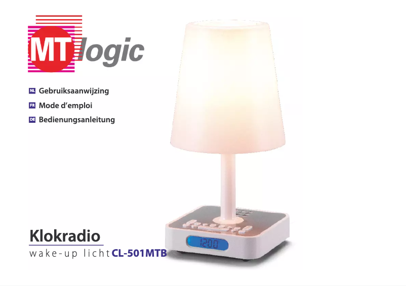 Page n°1 - Manuel utilisateur MT Logic CL-501MT